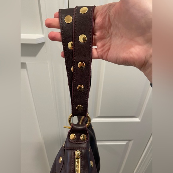 Hammitt Los Angeles Malbec Leather Avalon Hobo Crossbody Vintage - Picture 7 of 14